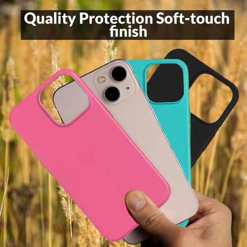 IPhone 13 Only Silicone Phone Case - Black | WBM SMART